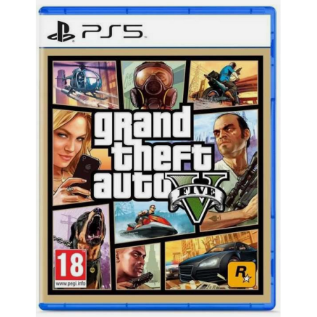 Jeux PS5 : Grand Theft Auto 5  - Occasion