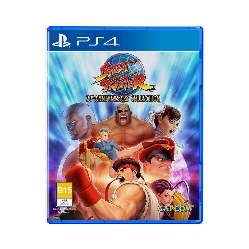 Jeux PS4 : street Fighter 30th Anniversary Collection- Occasion