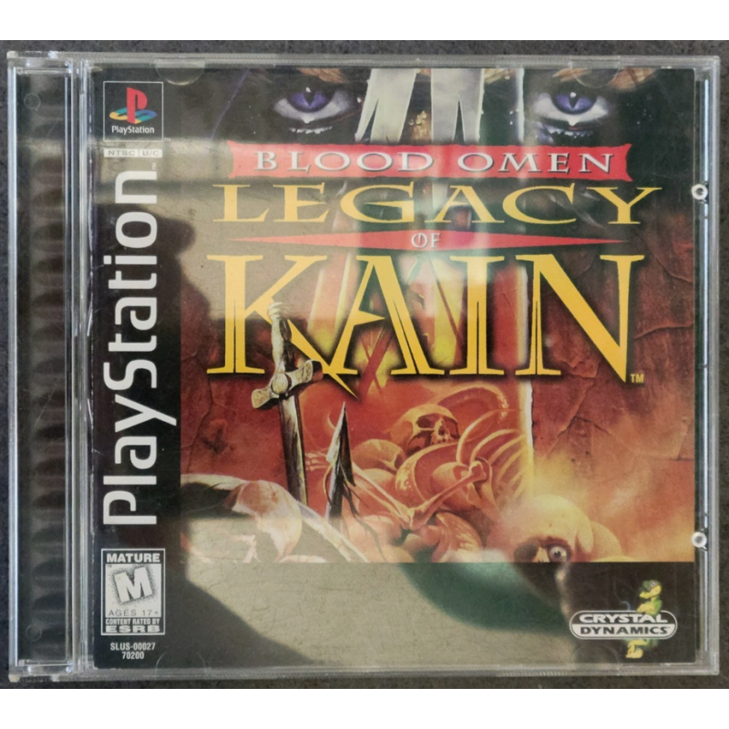 Jeux PS1 : Blood Omen Legacy of Kain (Version US)  - Occasion