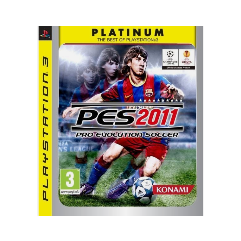 Jeux PS3 : PES 2011 Platinum - Occasion