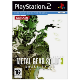 Metal Gear Solid 3 Snake Eater PS2 d'occasion | Ordiland Mulhouse