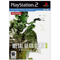 Jeux PS2 : Metal Gear Solid...