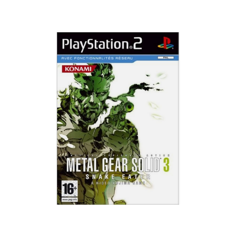 Jeux PS2 : Metal Gear Solid 3 Snake Eater - Occasion