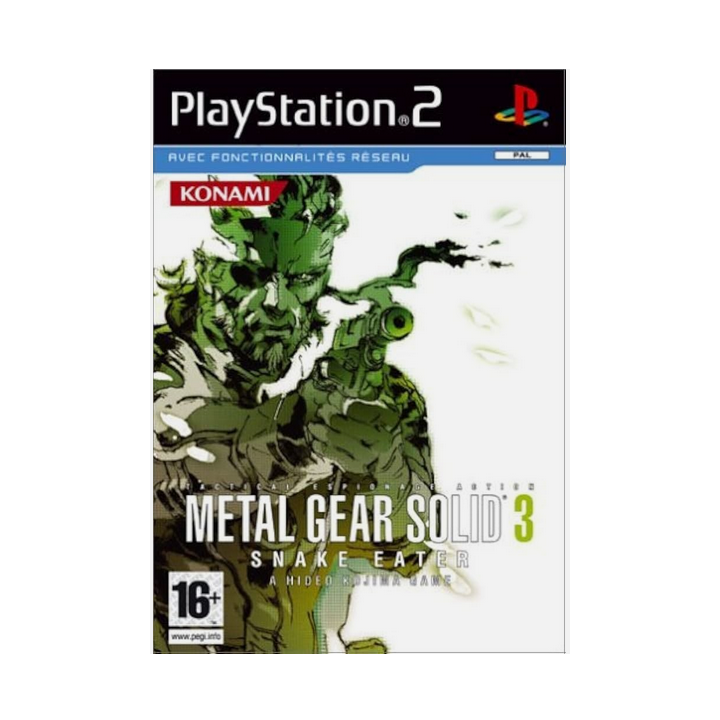 Metal Gear Solid 3 Snake Eater PS2 d'occasion | Ordiland Mulhouse