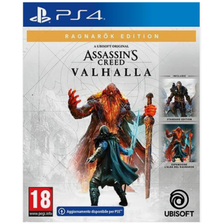 Jeux PS4 : Assassin's Creed Valhalla édition Ragarök - Occasion