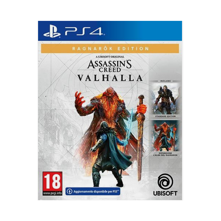 Jeux PS4 : Assassin's Creed Valhalla édition Ragarök | Ordiland