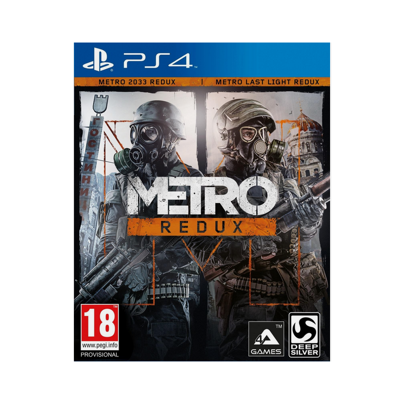 Jeux ps4 : Metro Redux - Occasion