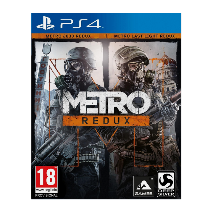Jeux ps4 : Metro Redux - Occasion | Ordiland