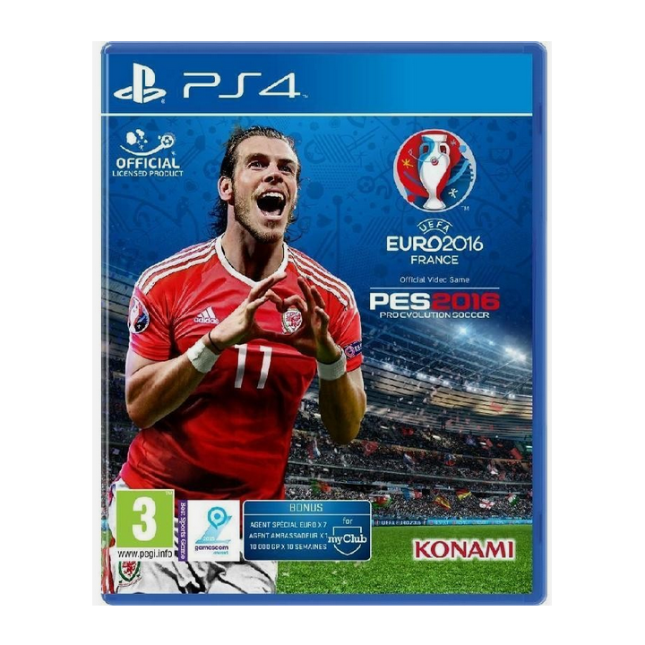 Jeux PS4 : PES 2016 édition euro 2016 - Occasion | Ordiland