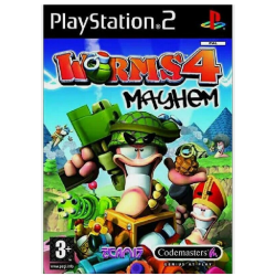 Jeux PS2 : Worms 4 Mayhem -...