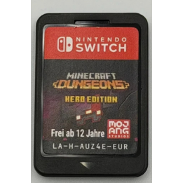 Jeux Nintendo Switch : minecraft Dungeons Hero édition (Loose) - Occasion