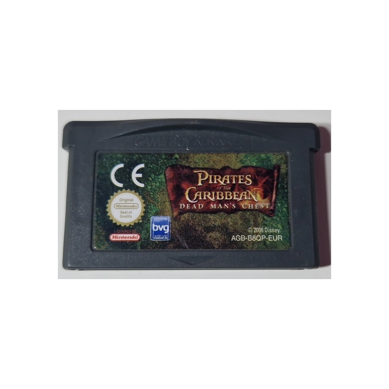 Jeux Game Boy Advance : Pirates of the Caribbean Dead man's Chest  - (Loose) - Occasion
