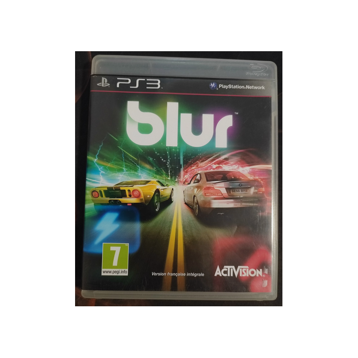 Blur PS3 d'occasion | Ordiland Mulhouse