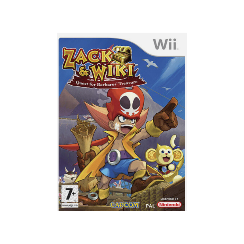 Jeux Wii : Zack & Wiki : Quest for Barbaros' Treasure - Occasion