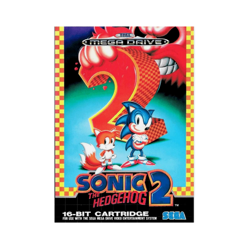 Jeux Megadrive : Sonic The Hedgehog 2 - Occasion