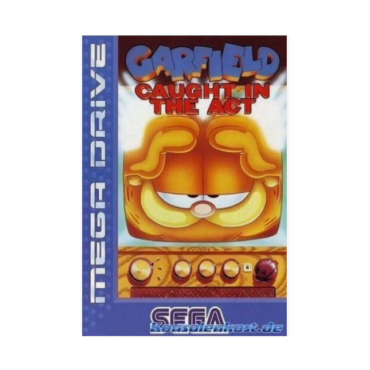 Garfield : Caught in the Act Mega Drive d'occasion | Ordiland Mulhouse