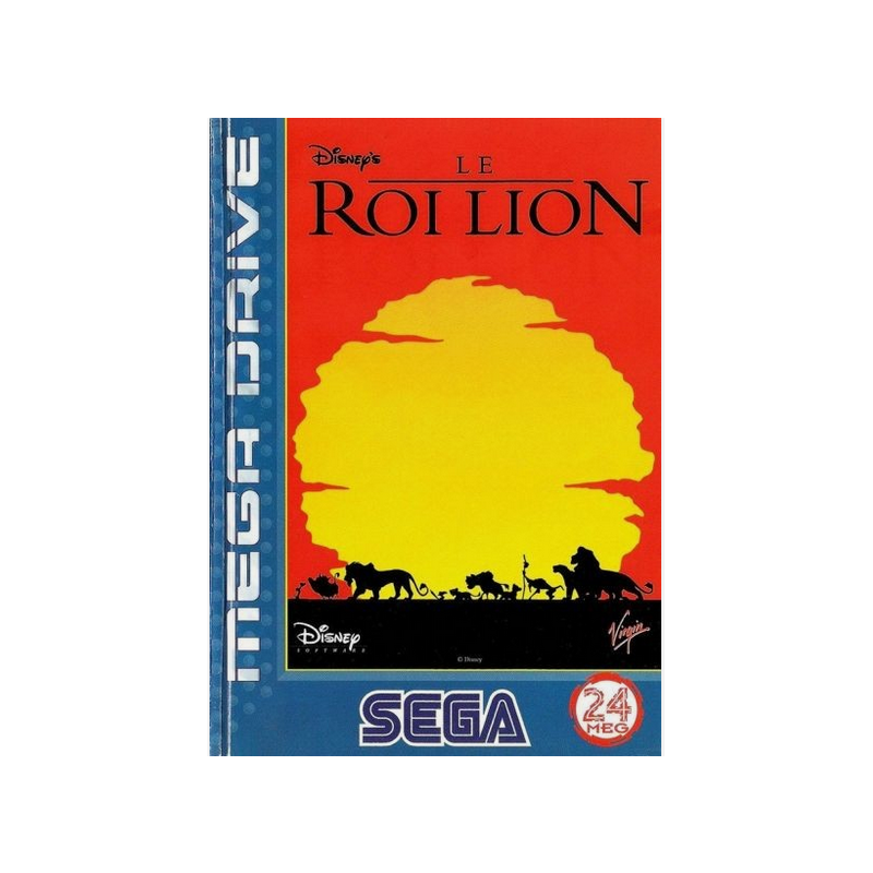 Jeux Megadrive : Le Roi Lion - Occasion