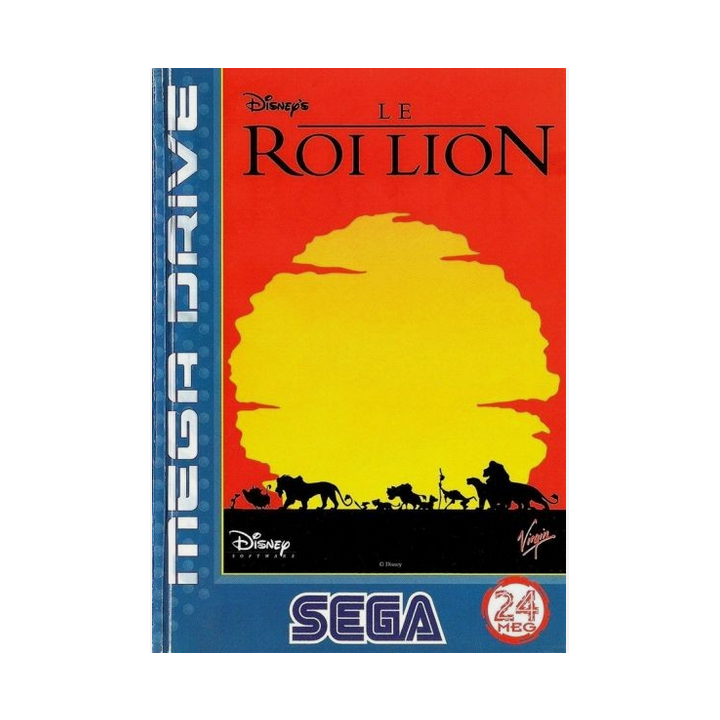 Le Roi Lion Mega Drive d'occasion | Ordiland Mulhouse