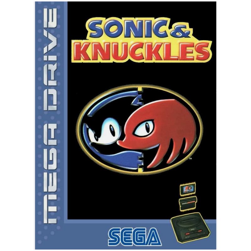 Jeux Megadrive : Sonic & Knuckles - Occasion