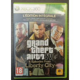 Jeux xbox 360 - Grand Theft Auto IV & Episode From Liberty City L'édition intégrale - occasion