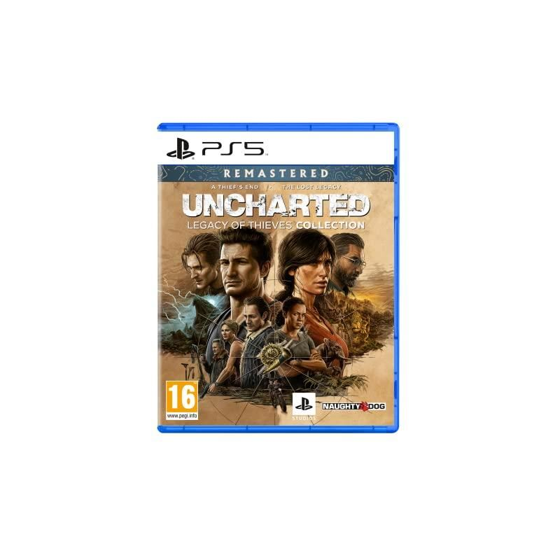 Jeux PS5: Uncharted Legacy of Thieves Collection Remastered - Occasion