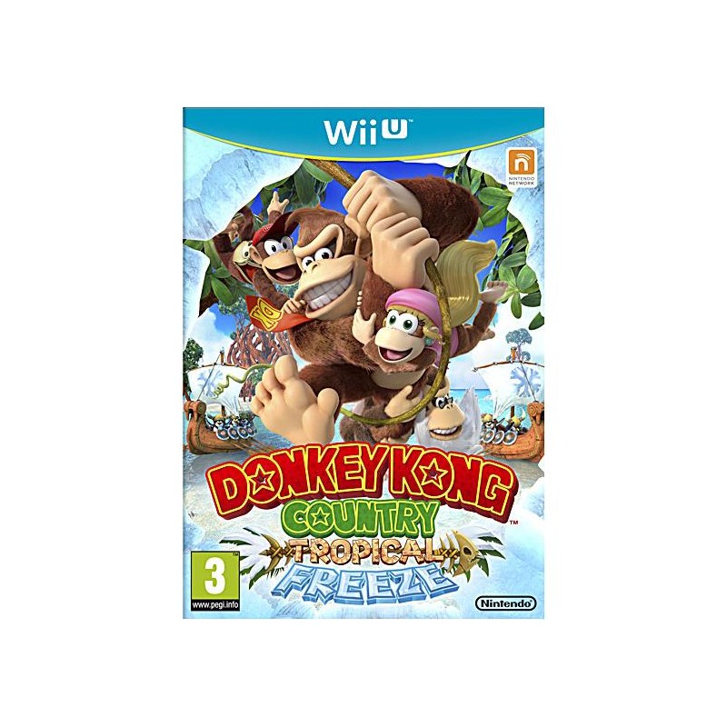 Jeux Wii U : Donkey Kong Contry Tropical Freeze - Occasion