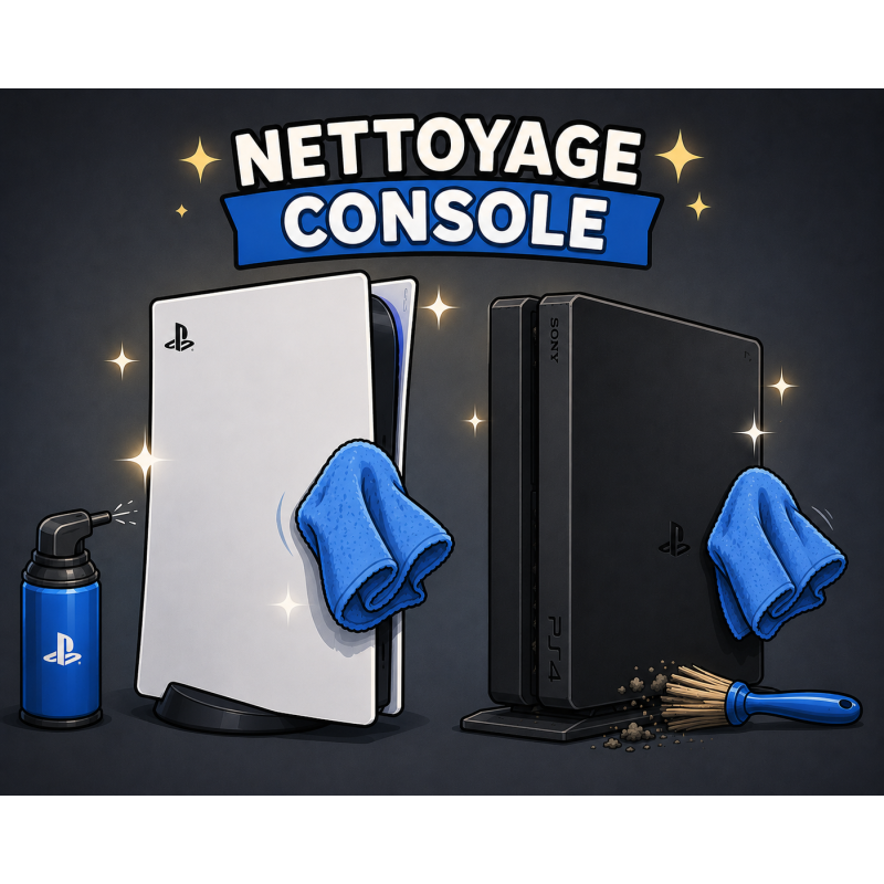 Nettoyage PS4/PS5
