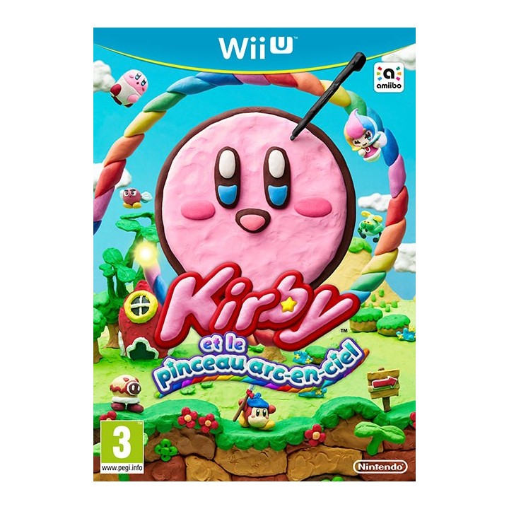 Jeux Wii U : Kirby et le Pinceau Arc-en-Ciel | Ordiland