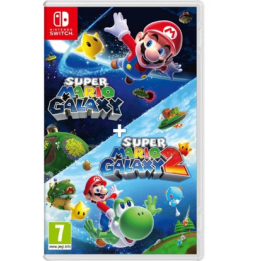 Jeux Nintendo Switch : Super Mario Galaxy + Super mario Galaxy 2 - Occasion