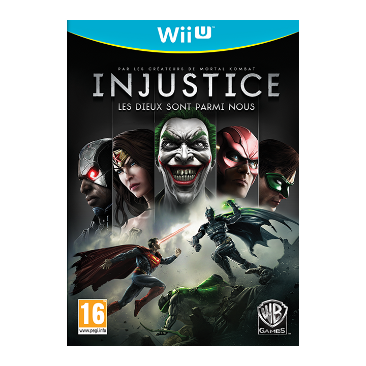 Jeux Wii U : Injustice Gods Among Us - Occasion | Ordiland