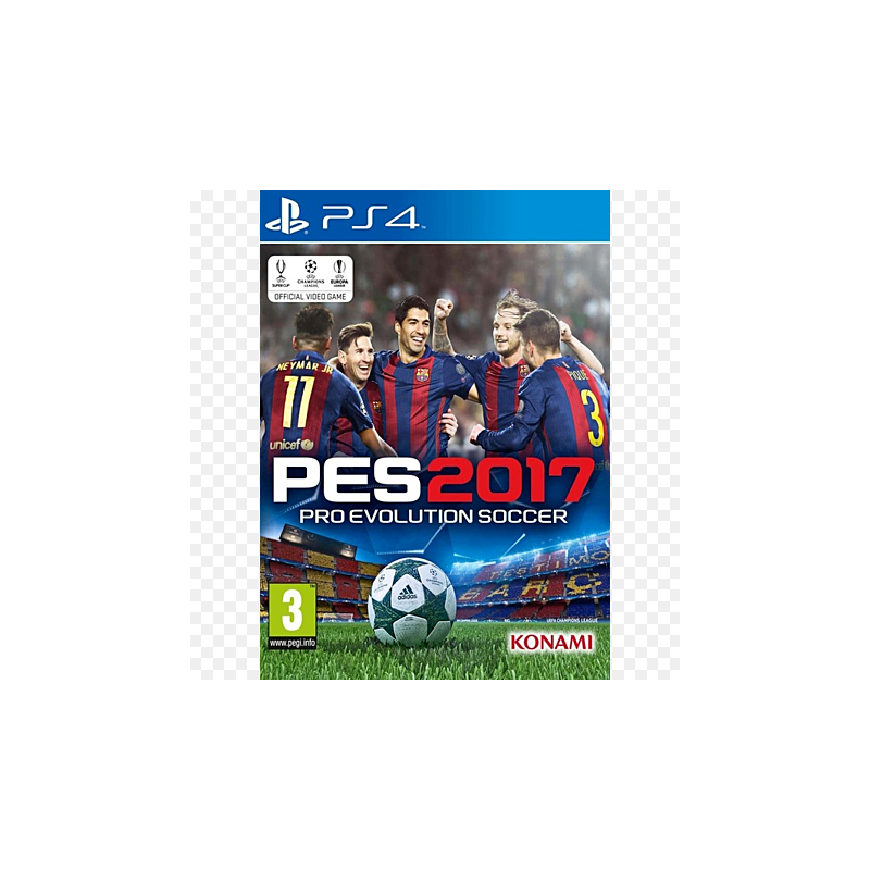 Jeux PS4 : PES 2017 - Occasion