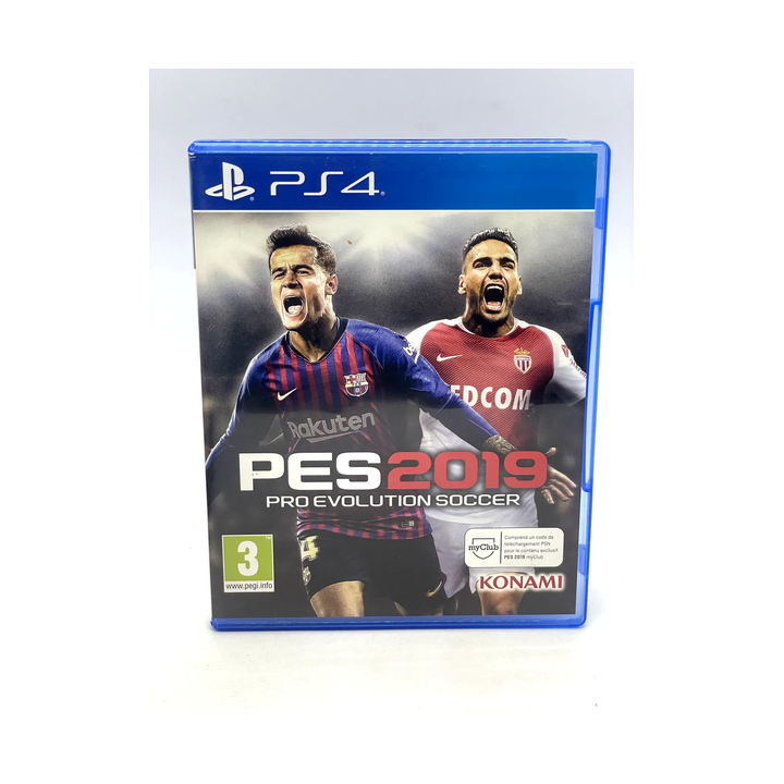 Jeux PS4 : PES 2019 - Occasion | Ordiland