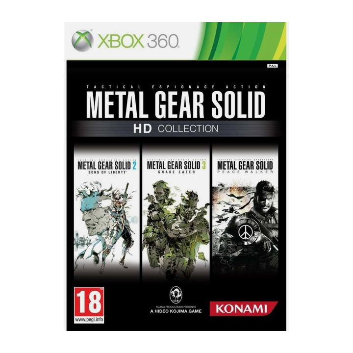 Metal Gear Solid HD Collection Xbox 360 d'occasion | Ordiland Mulhouse