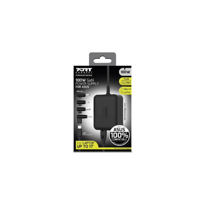 Alimentation  Port connect 100W USB + Plug