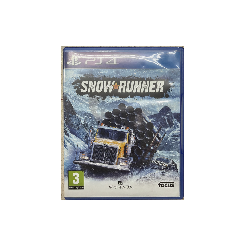 Jeux PS4 : Snow Runner - Occasion