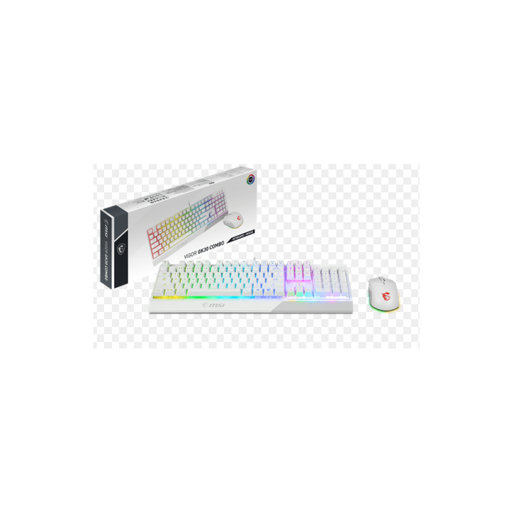 Pack Clavier Souris MSI Vigor GK30 Gaming COMBO RGB | Ordiland