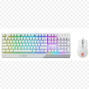 Pack Clavier Souris MSI Vigor GK30 Gaming COMBO RGB Blanc