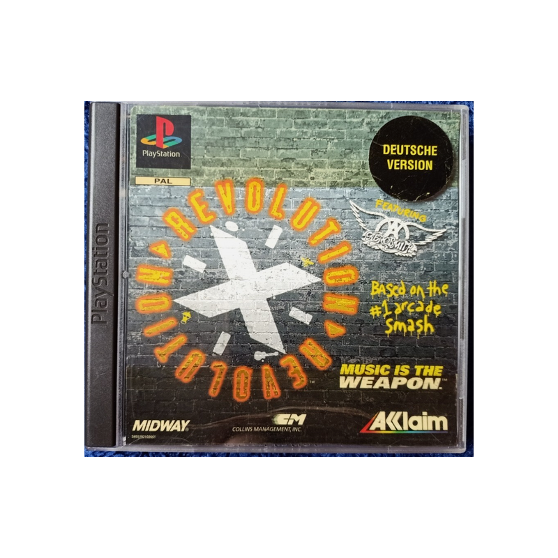 Jeux PS1 : Revolution X Music Is The Weapon - Occasion