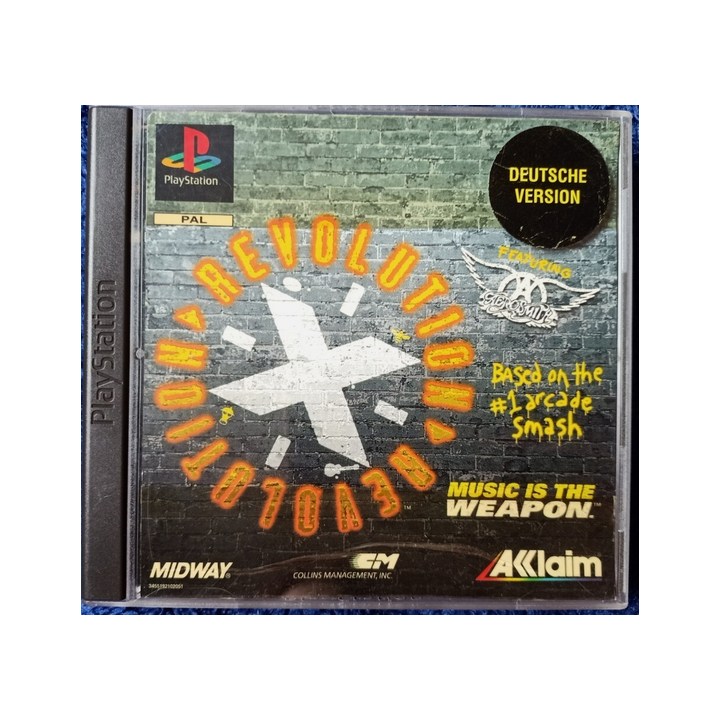 Jeux PS1 : Revolution X Music Is The Weapon - Occasion | Ordiland