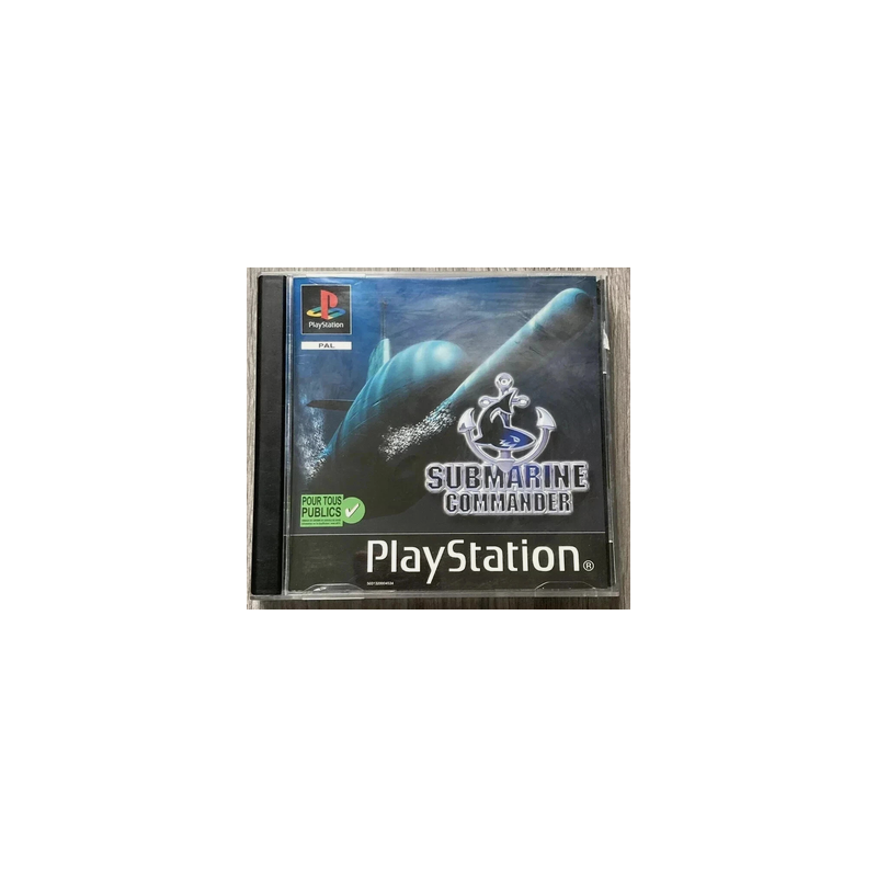 Jeux PS1 : SUbmarine Commander - Occasion