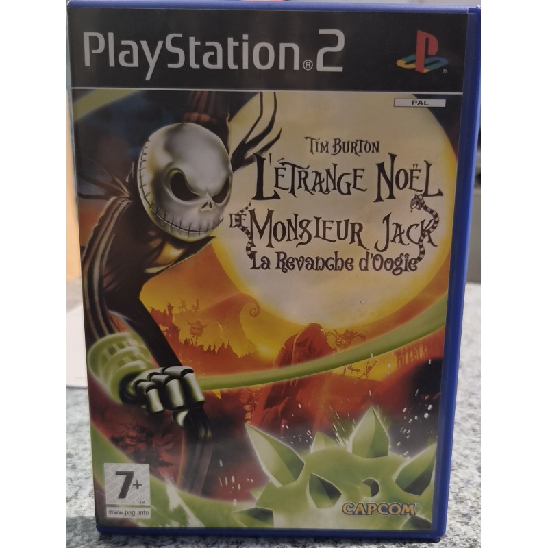 Jeux PS2 : Tim Burton L'étrange Noël de Monsieus Jack La Revanche de d'oogie - Occassion