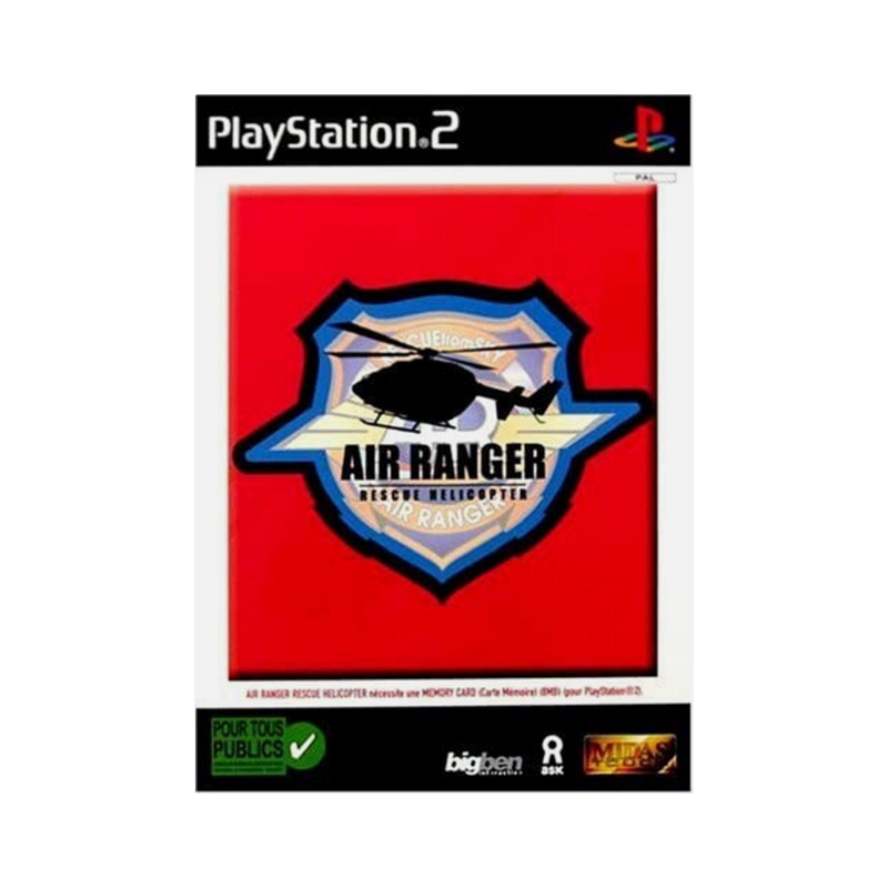 Jeux PS2 : Air Ranger Rescue Helicopter - Occasion