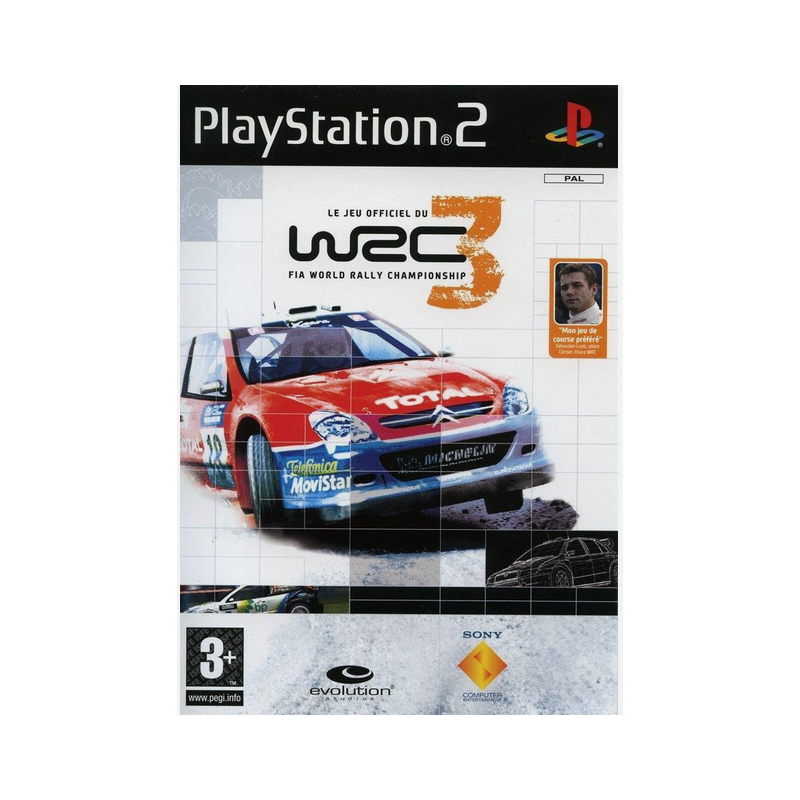 Jeux PS2 : WRC 3 Fia World Rally Championship