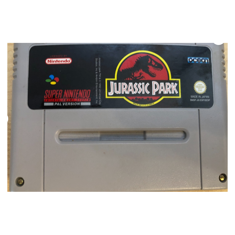 Jeux Super Nitendo : Jurrassic Park - Occasion