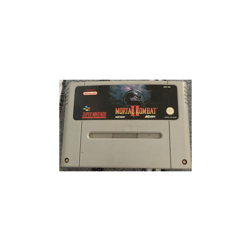 Jeux Super Nintendo : Mortal Kombat - Occasion
