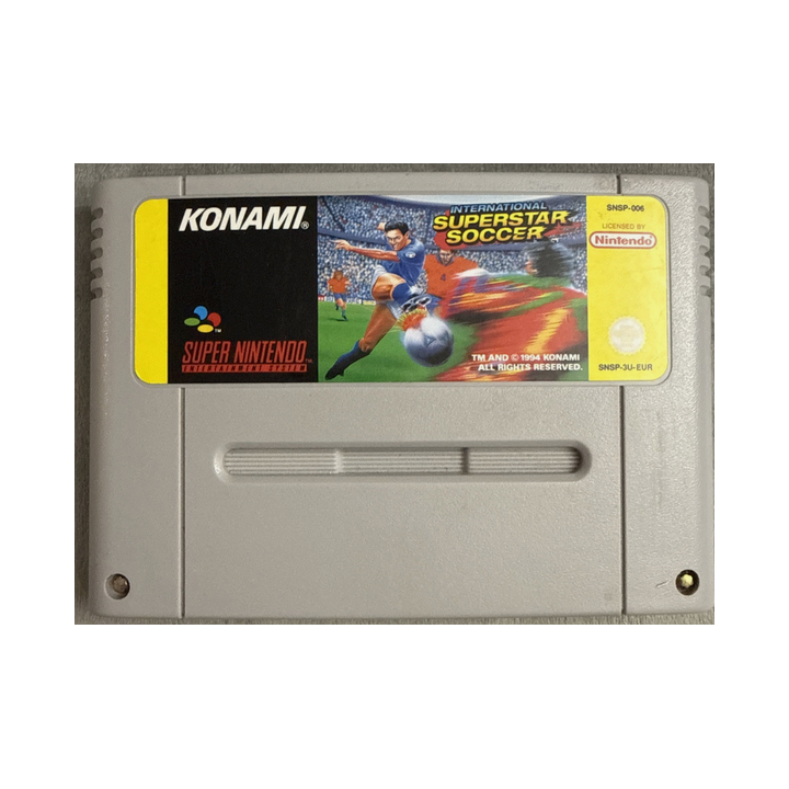 Jeux Super Nintendo : Intenational Superstar Soccer - Occasion