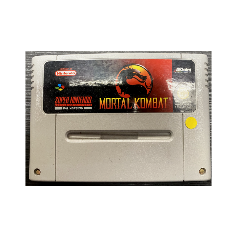 Jeux Super Nintendo : Mortal Kombat - Occasion
