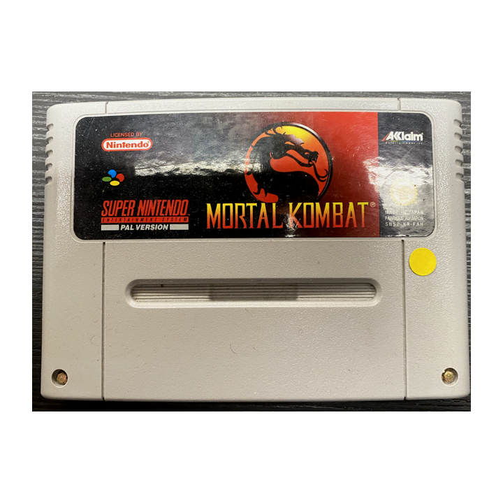Jeux Super Nintendo : Mortal Kombat - Occasion