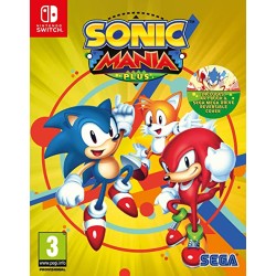 Jeux Nintendo Switch : Sonic Mania Plus - Occasion