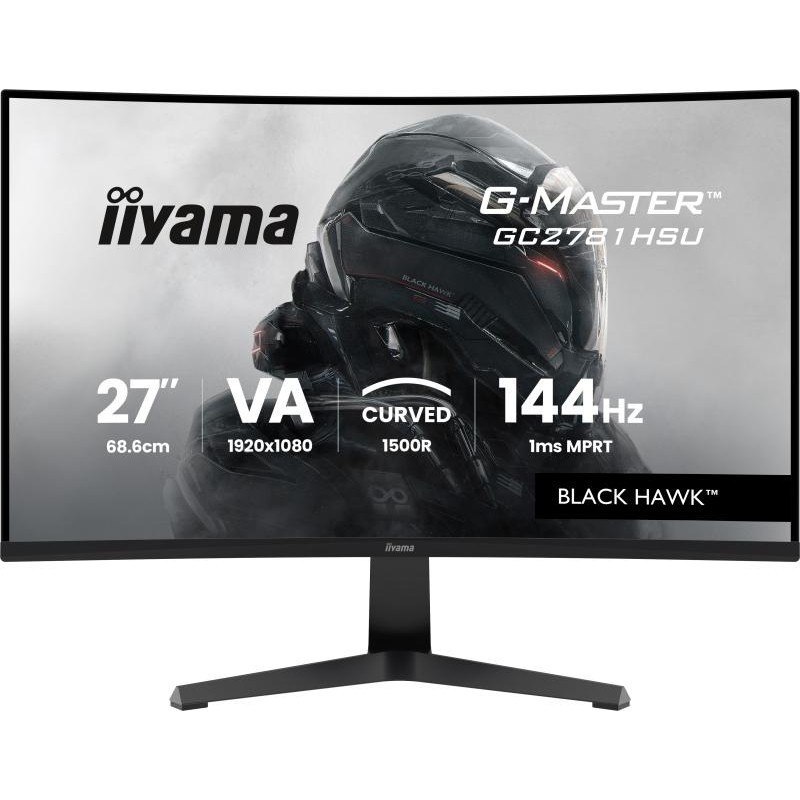 Écran PC incurvé iiyama GC2781HSU-B1 27"